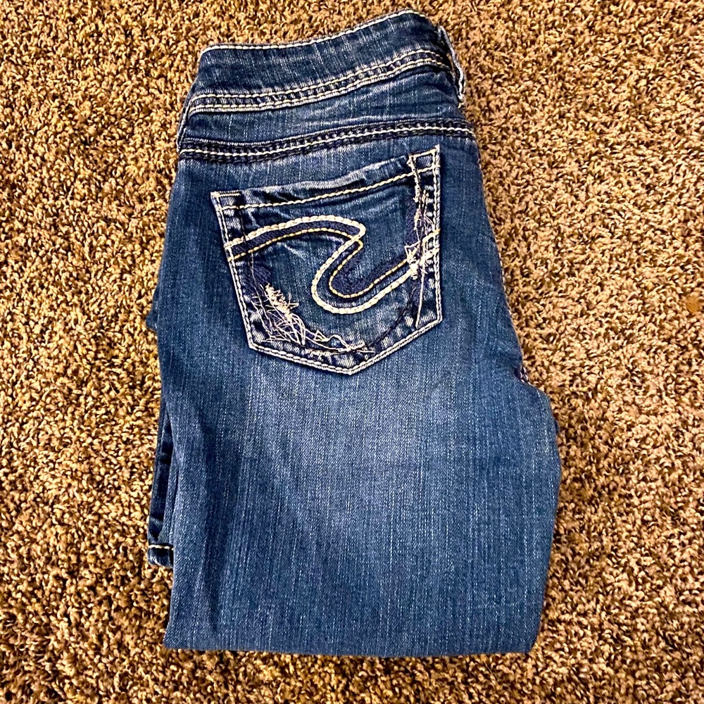 Silver Jean 26 x 33